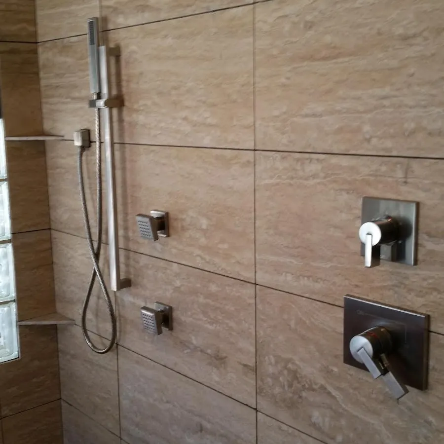 Shower fixture installation for Water Heater Replacement in Fairview